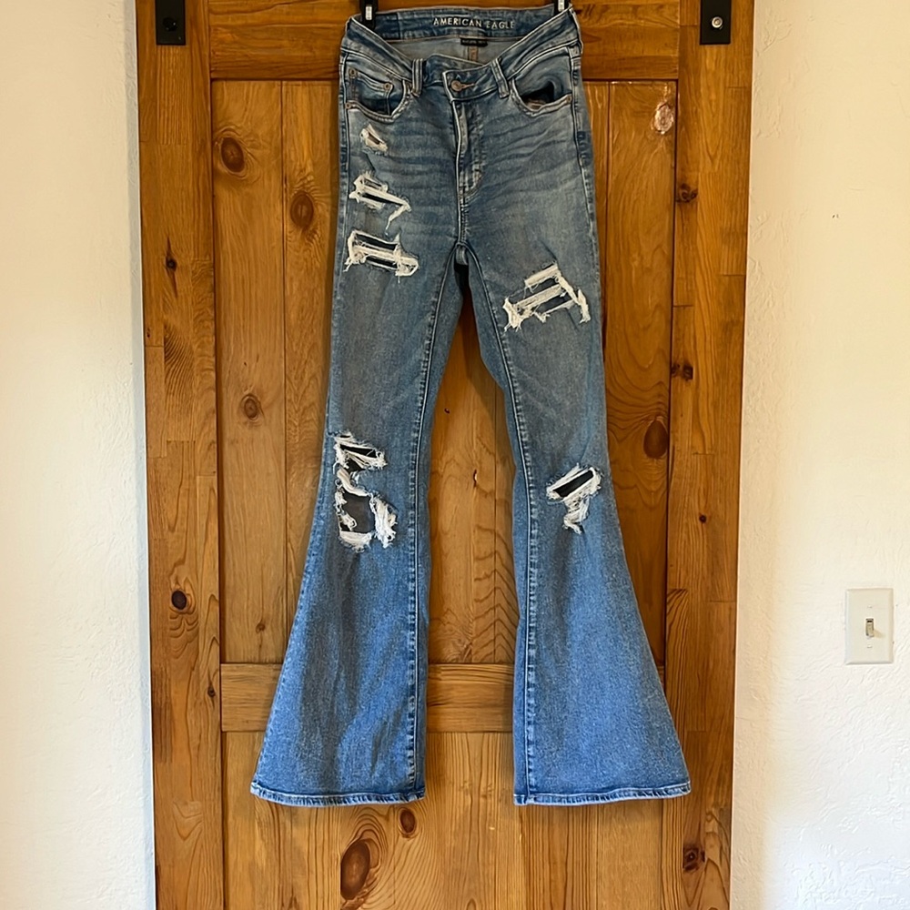 American Eagle Next Level Stretch flare jeans